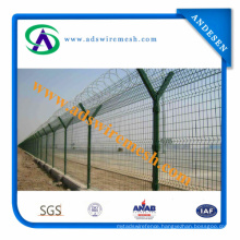 358 High Security PVC Coated Welded Wire Mesh Fence